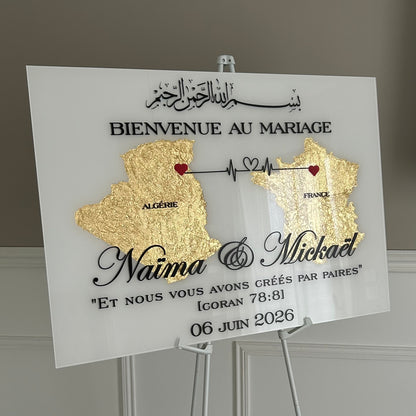 Panneau Pays - Rectangle 50 x 70 cm