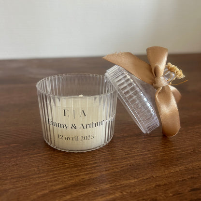 Bougie à personnaliser