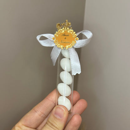 Fioles en verre dragées