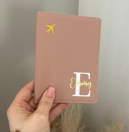 Protège passeport initiale