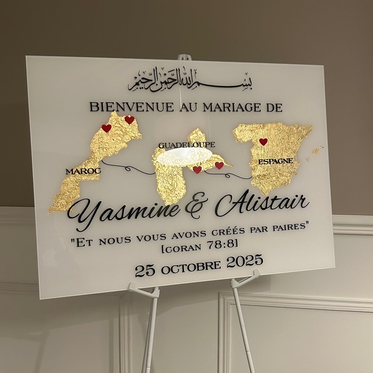 Panneau Pays - Rectangle 50 x 70 cm