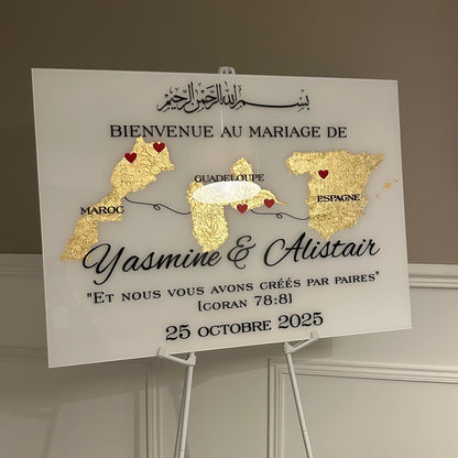 Panneau Pays - Rectangle 50 x 70 cm