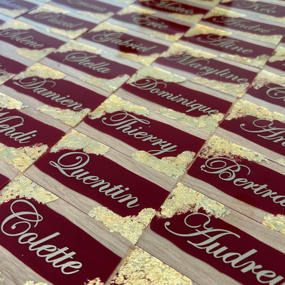 Marque place rectangle