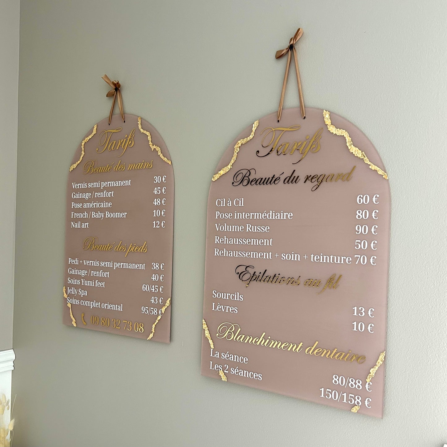 Grille tarifaire format 35x50 cm