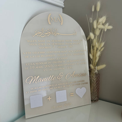 Plexiglass empreintes