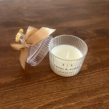 Bougie à personnaliser