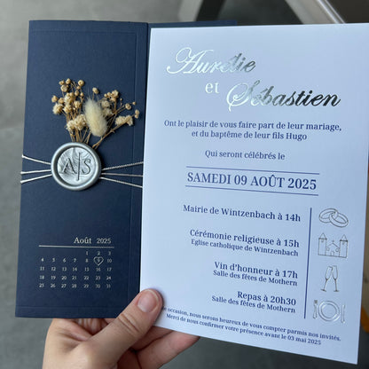 Faire part Mariage à personnaliser