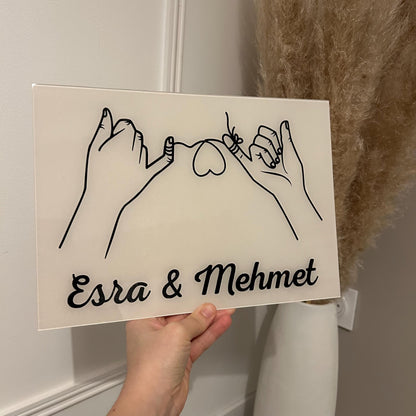 Plexiglass spécial couple