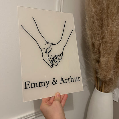 Plexiglass spécial couple