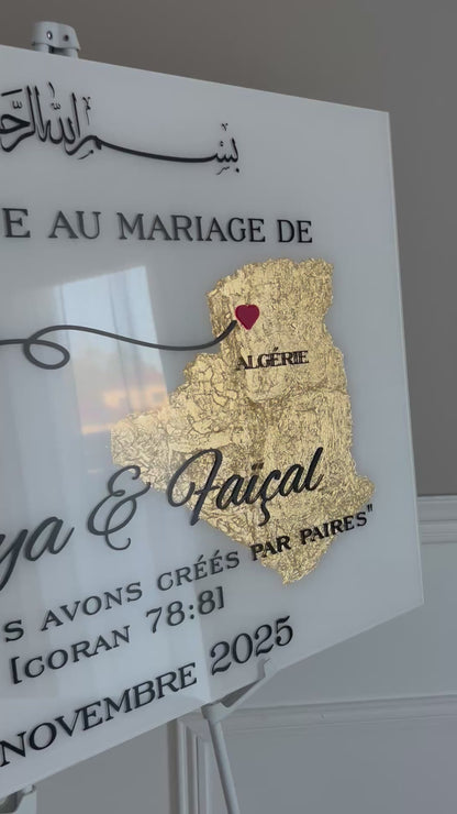 Panneau Pays - Rectangle 50 x 70 cm