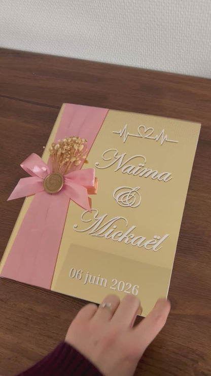 Livre d'or miroir
