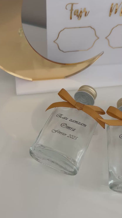 Bouteille en verre "Eau de ZamZam"